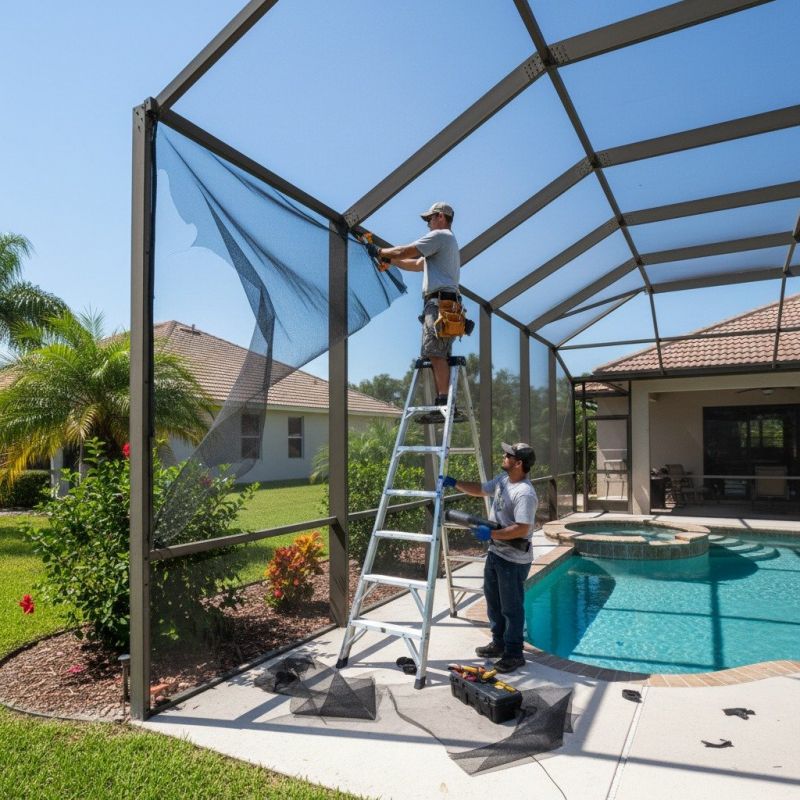 Pool Enclosure detail