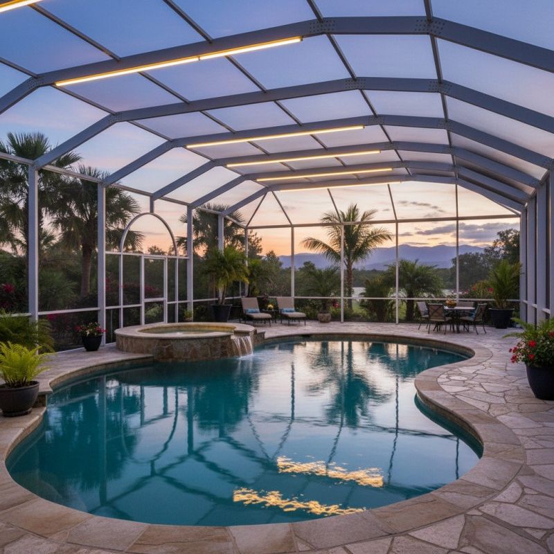 Pool Enclosure detail