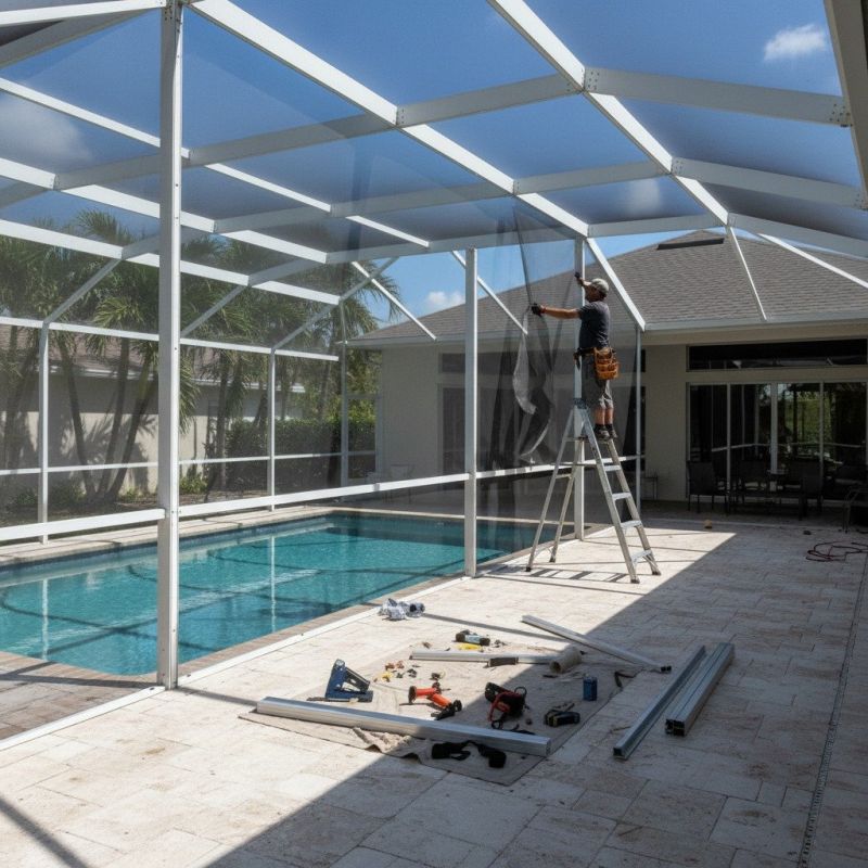 Pool Enclosure detail