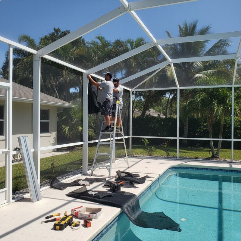 Pool Enclosure detail