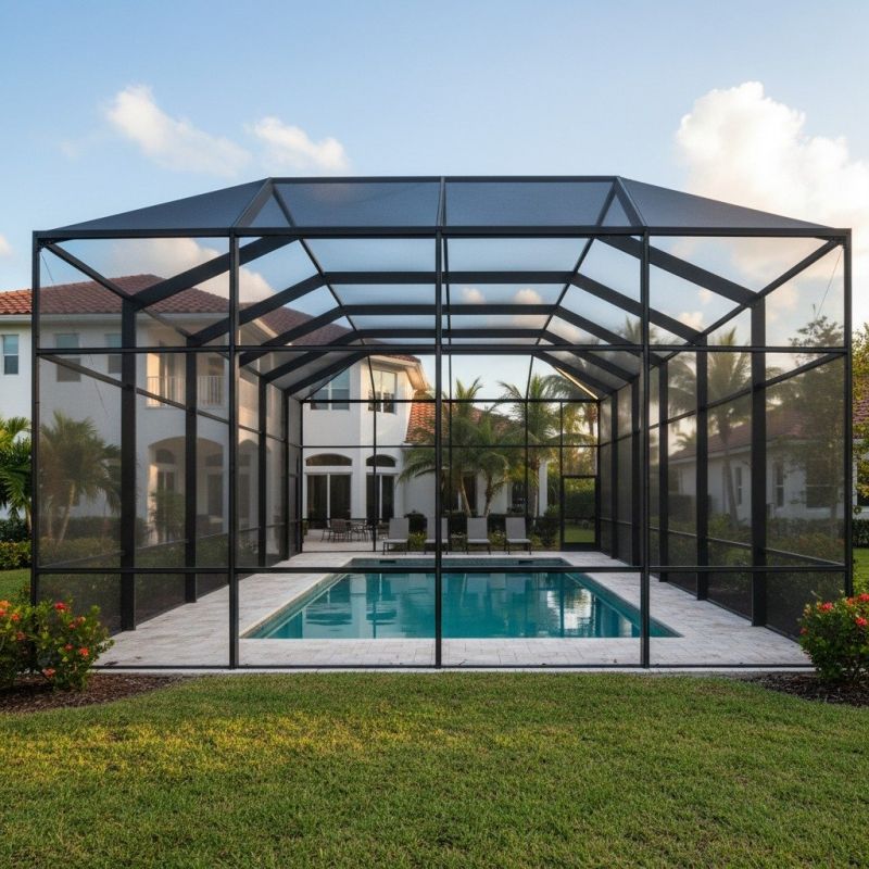 Pool Enclosure Installation